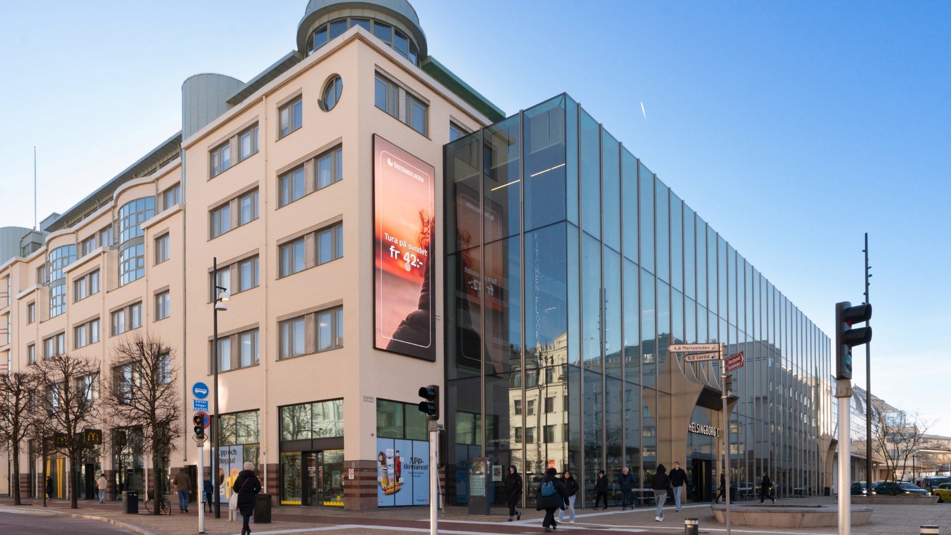 Billboards Helsingborg Centralstationen