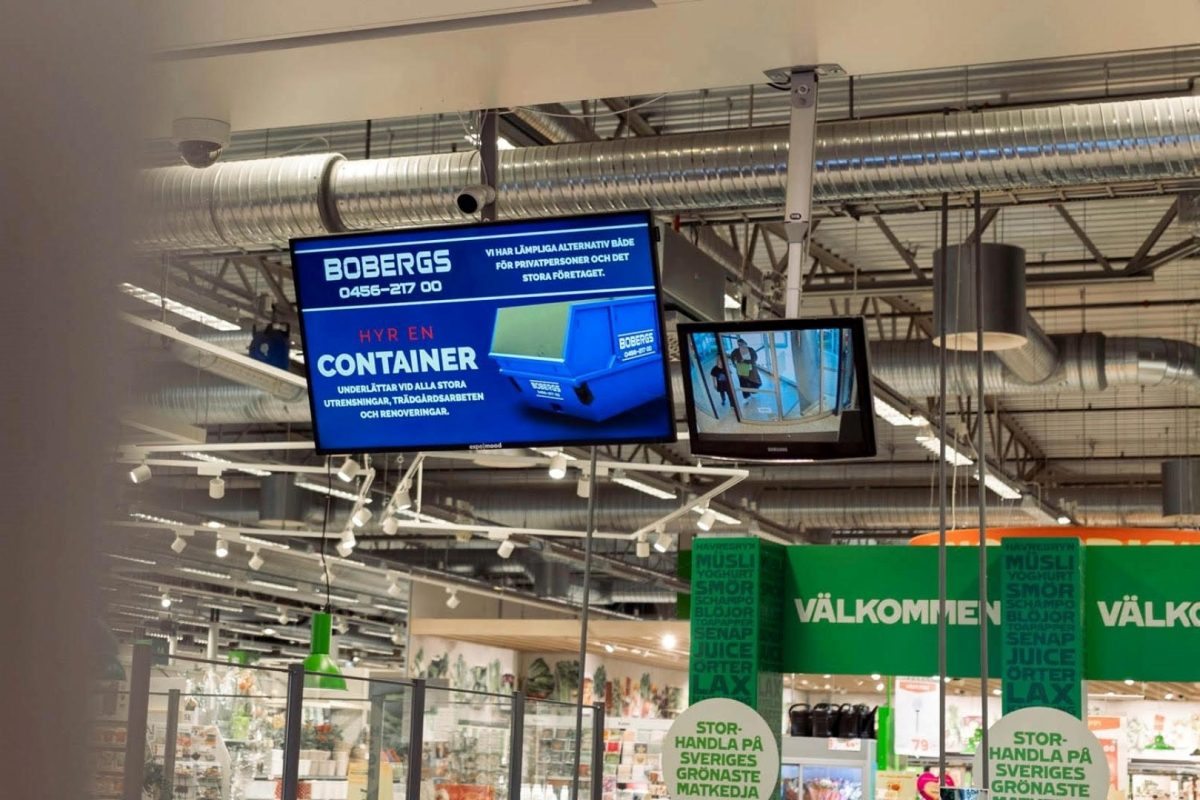 Billboards Karlshamn Coop Entré