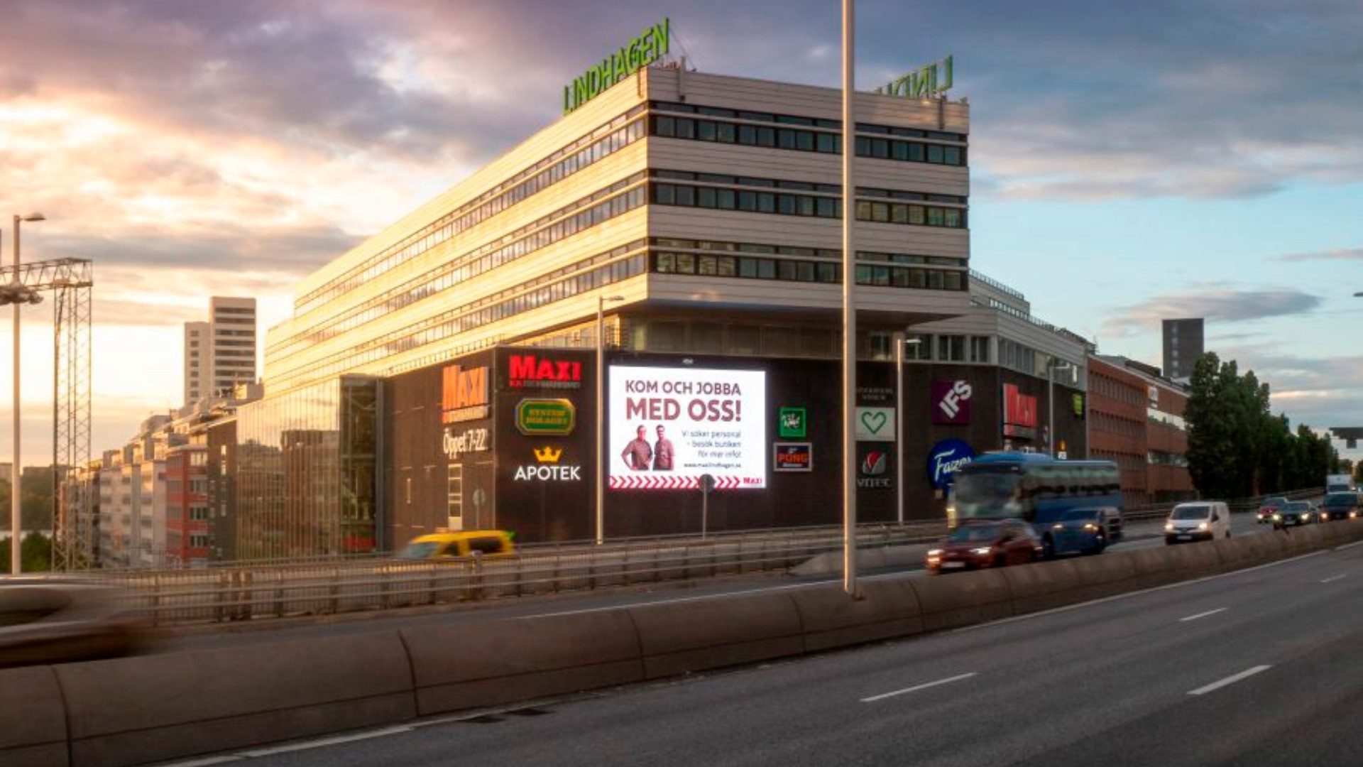 Billboards Stockholm Essingeleden