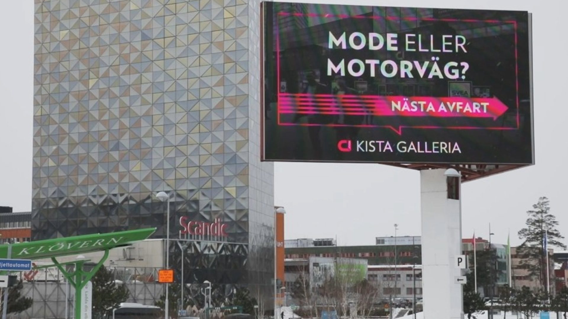 Billboards Stockholm Kistamässan