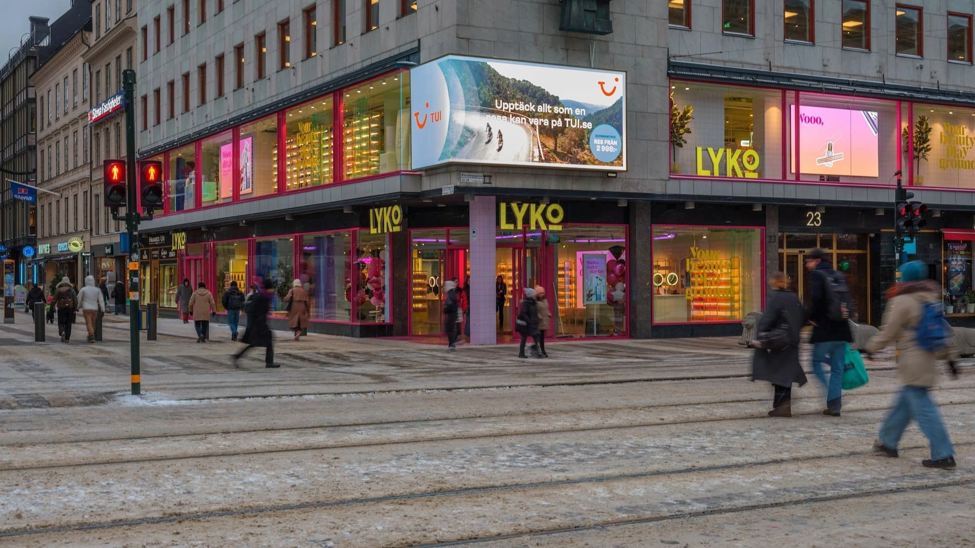 Billboards Stockholm Sergels Torg