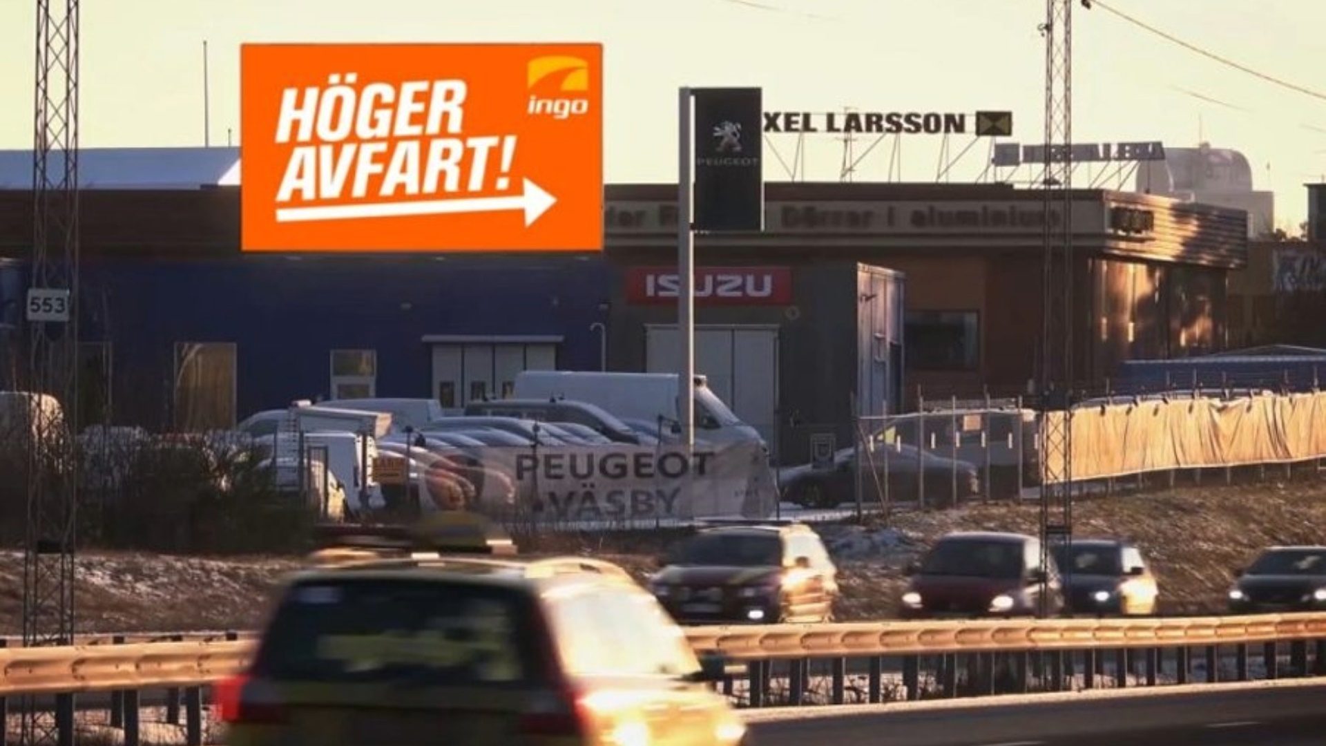 Billboards Stockholm Upplands Väsby Norr