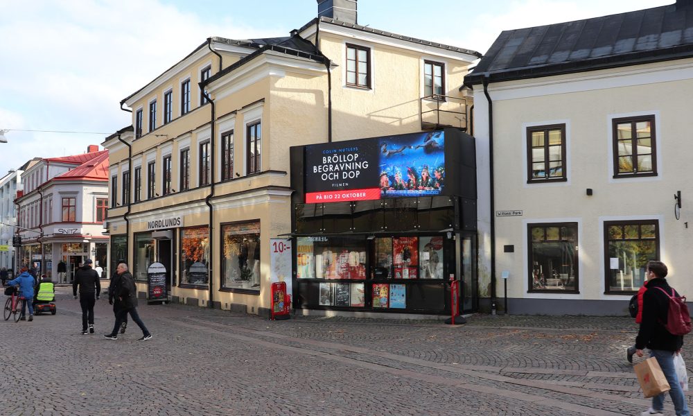 Billboards Skärm Växjö WILLANS PARK STORGATAN